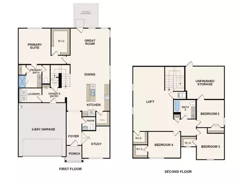 Floorplan - 9724 Caney Bend Rd, Conroe, TX 77303 photo 1 of 1