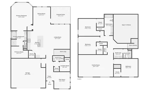 Floorplan - 2843 Clapbread Ln, Rosenberg, TX 77471 photo 1 of 1