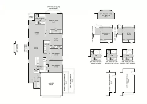 Floorplan - 13625 Brook Trout Dr, Conroe, TX 77384 photo 1 of 1