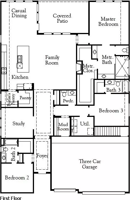 Floorplan - 10295 Bluegill Crest Dr, Willis, TX 77318 photo 1 of 1