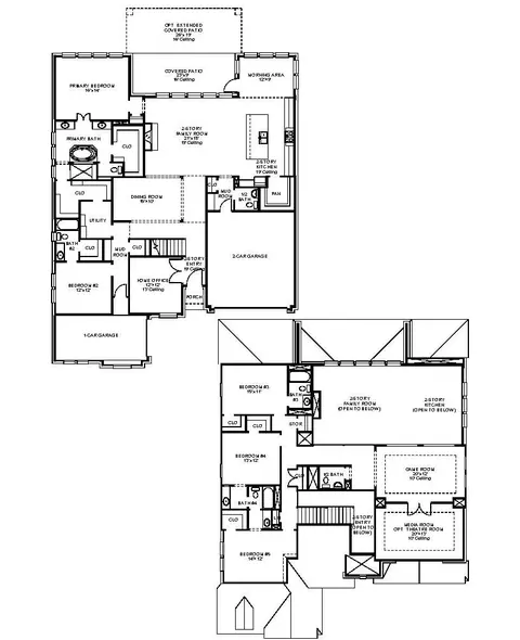 Floorplan - 25519 Brawner Dr, Katy, TX 77493 photo 2 of 2