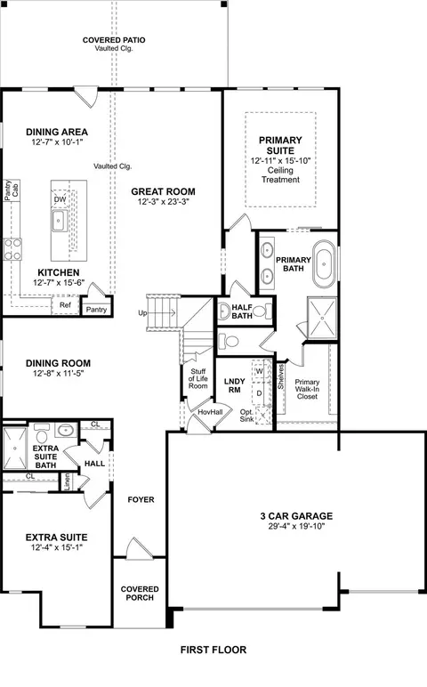 Floorplan - 2803 Dark Lantern Ln, Rosenberg, TX 77471 photo 1 of 2