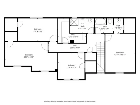 Floorplan - 6414 Hickorycrest Dr, Spring, TX 77389 photo 2 of 2