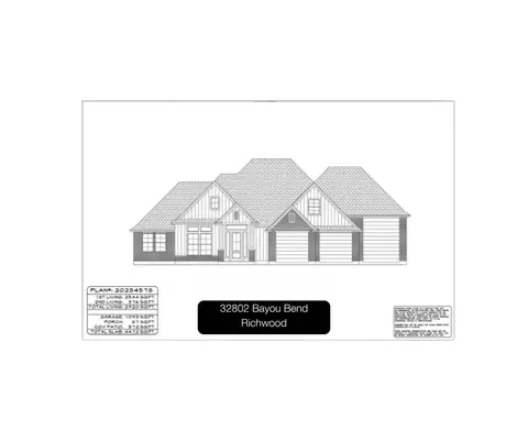 32802 Bayou Bnd, Richwood, TX 77515