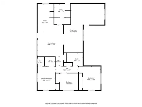 Floorplan - 4935 Bruce Dr, Beaumont, TX 77708 photo 1 of 1