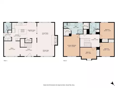 Floorplan - 71 Breezy Point Pl, Spring, TX 77381 photo 1 of 3