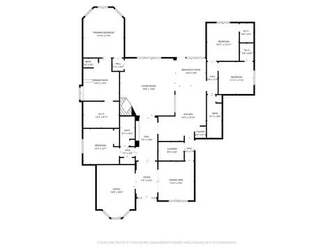 Floorplan - 6811 Pinehearth Ct, Spring, TX 77379 photo 1 of 1