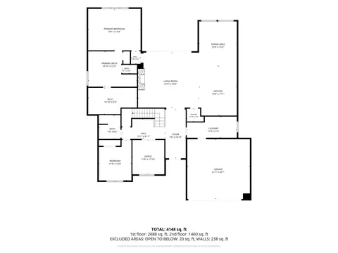Floorplan - 2523 Quickstep Ct, Katy, TX 77493 photo 1 of 2