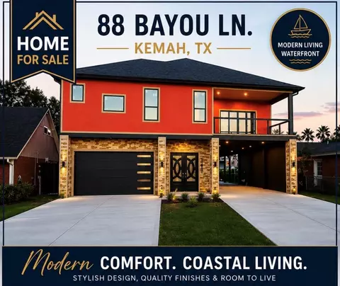 88 Bayou Ln, Kemah, TX 77565