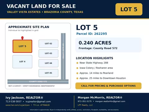 lot5 County Rd 572, Rosharon, TX 77584