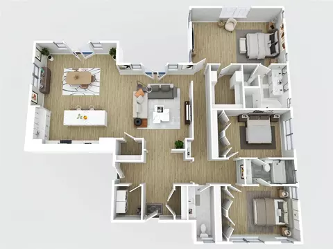 Floorplan - 2602 Martinas Ct, Spring, TX 77388 photo 1 of 3