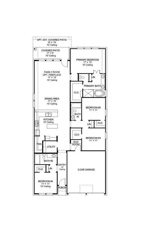 Floorplan - 1064 Alpine View Ln, Katy, TX 77493 photo 1 of 1