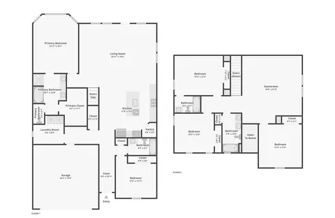Floorplan - 2823 Clapbread Ln, Rosenberg, TX 77471 photo 1 of 2