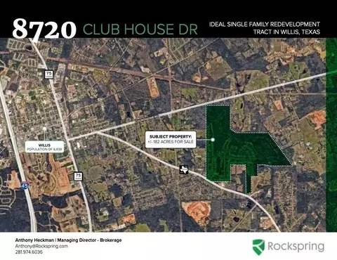 8720 Clubhouse Dr, Willis, TX 77378