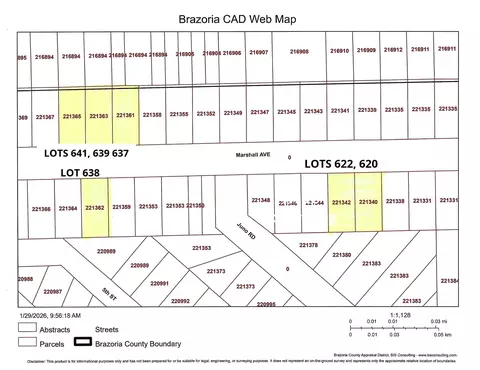 lot622 620 Marshall Ave, Holiday Lakes, TX 77515