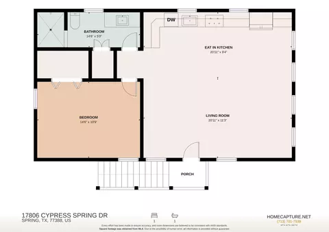 Floorplan - 17806 Cypress Spring Dr, Spring, TX 77388 photo 2 of 2