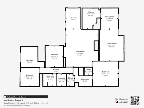 Floorplan - 3631 Rolling Terrace Dr, Spring, TX 77388 photo 1 of 1