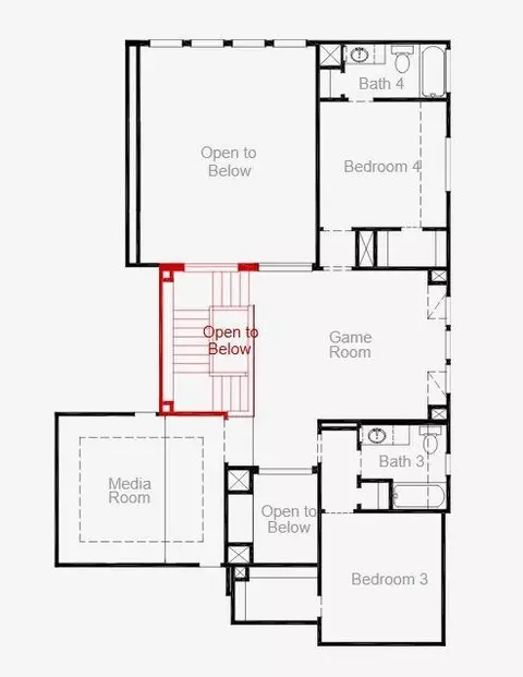 Floorplan - 32110 Pond Pine Ct, Spring, TX 77386 photo 2 of 3