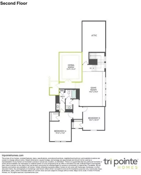 Floorplan - 28038 Pebble Park Dr, Spring, TX 77386 photo 2 of 2