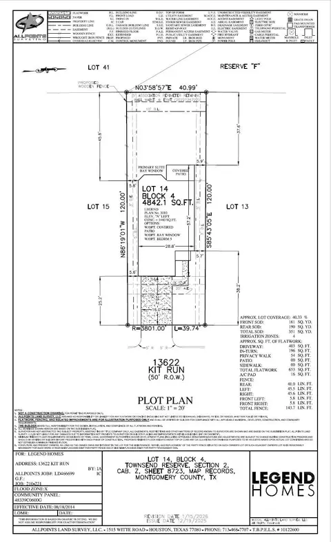 Floorplan - 13622 Kit Run, Splendora, TX 77372 photo 3 of 3