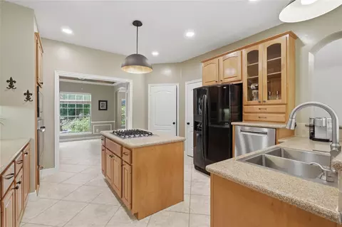 Kitchen - 8766 Skyline Ln, Conroe, TX 77302 photo 2 of 3