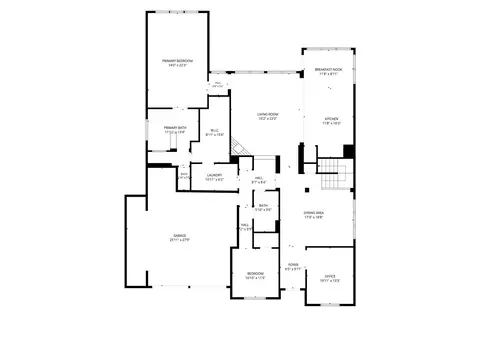 Floorplan - 3531 Gambel Dr, Spring, TX 77386 photo 1 of 2
