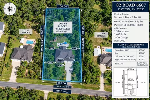 82 Road 6607, Dayton, TX 77535