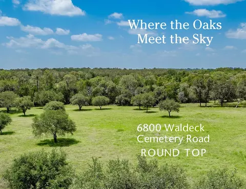 6800 Waldeck Cemetery Rd, Round Top, TX 78954