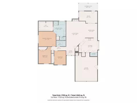 Floorplan - 22814 Pebworth Pl, Spring, TX 77373 photo 1 of 1