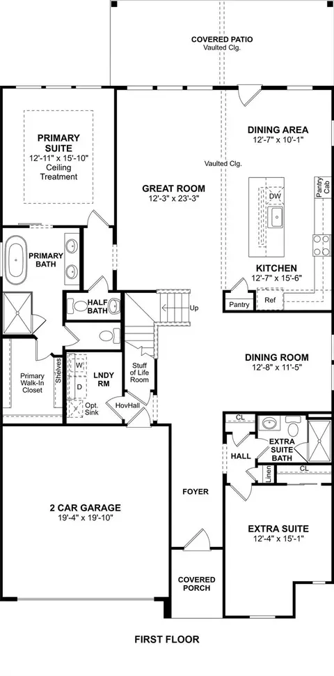 Floorplan - 2818 Dark Lantern Dr, Rosenberg, TX 77471 photo 1 of 2