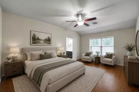 Bedroom - 631 Timberstand Ln, Spring, TX 77373 photo 2 of 7