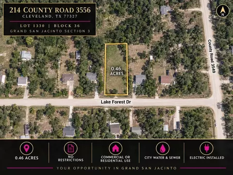214 County Road 3556, Cleveland, TX 77327