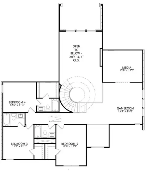 Floorplan - 8602 High Note Cir, Montgomery, TX 77316 photo 2 of 2