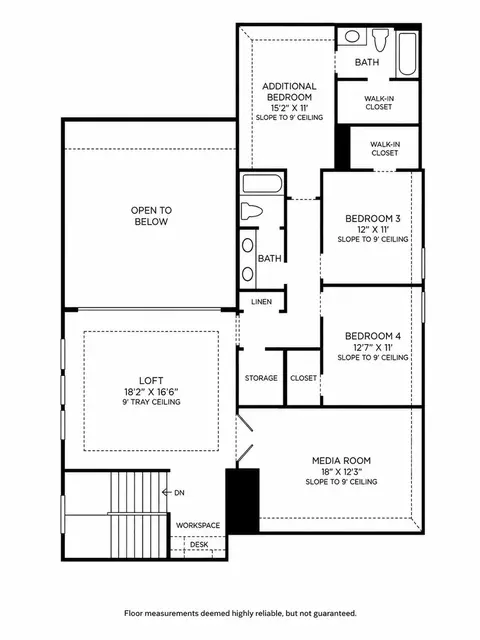 Floorplan - 27907 Spring Falls Ct, Spring, TX 77386 photo 2 of 2