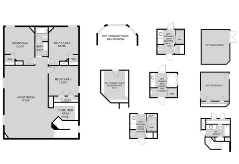 Floorplan - 2349 Nooksack Dr, Conroe, TX 77384 photo 2 of 2