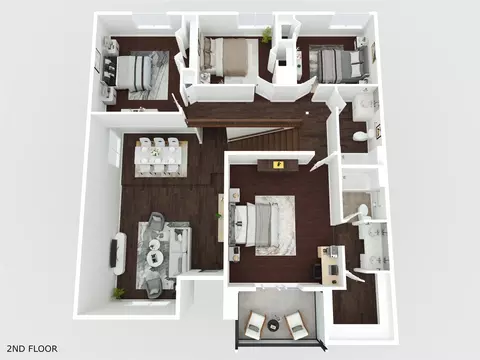Floorplan - 16906 Spruce Run Dr, Spring, TX 77379 photo 2 of 7