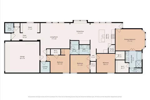 Floorplan - 5110 Sistine Dr, Arcola, TX 77583 photo 1 of 1