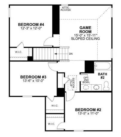 Floorplan - 706 Falling Cave Dr, Willis, TX 77378 photo 2 of 2
