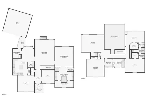 Floorplan - 8111 Northbridge Dr, Spring, TX 77379 photo 1 of 1