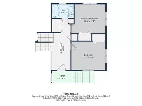 Floorplan - 554 Harbor Dr, Onalaska, TX 77360 photo 3 of 6