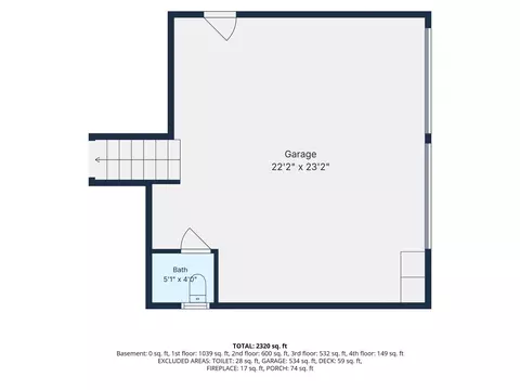 Floorplan - 554 Harbor Dr, Onalaska, TX 77360 photo 1 of 6
