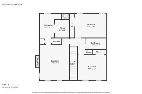 Floorplan - 36 Wind River Dr, Conroe, TX 77384 photo 2 of 2