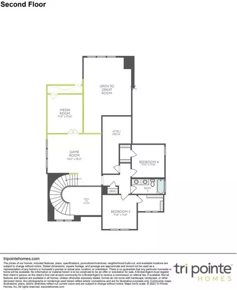 Floorplan - 28263 Serene Point Dr, Spring, TX 77386 photo 2 of 2