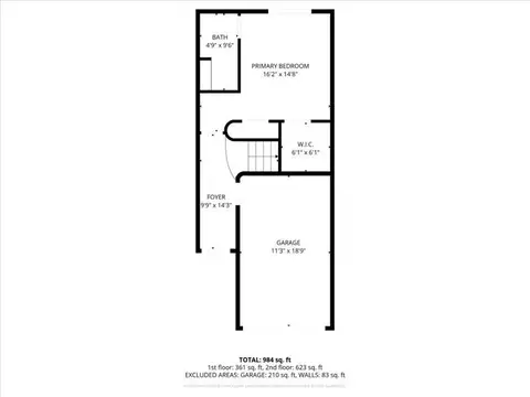 Floorplan - 5941 S Loop Loop E #504, Houston, TX 77033 photo 1 of 4