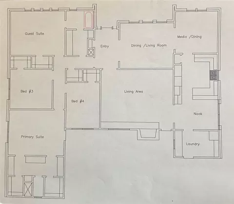 Floorplan - 218 Tree Trunk Dr, Spring, TX 77388 photo 1 of 1