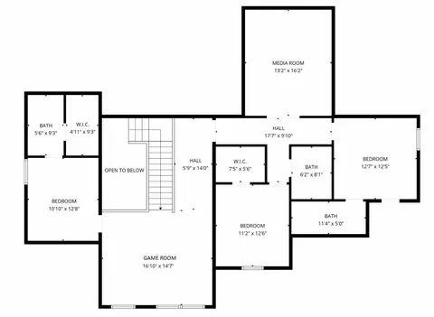 Floorplan - 4708 Lorelai Ln, Spring, TX 77386 photo 1 of 1