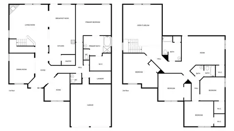 Floorplan - 24542 N Denham Ridge Ln, Spring, TX 77389 photo 1 of 1