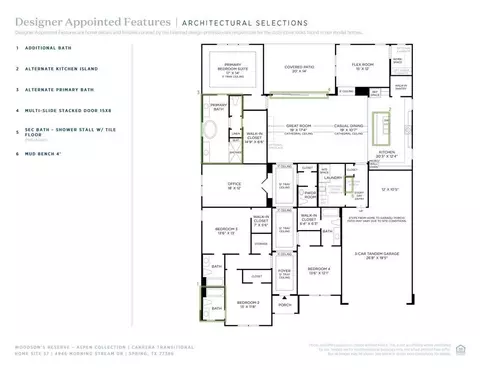 Floorplan - 4946 Morning Stream Dr, Spring, TX 77386 photo 1 of 1