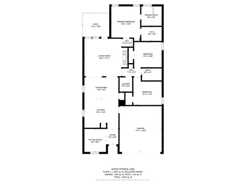 Floorplan - 21411 Gable Meadows Ln, Spring, TX 77379 photo 1 of 1