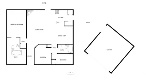 Floorplan - 410 E Little Oak Ct, Spring, TX 77386 photo 1 of 1